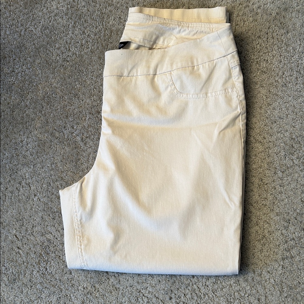 Slim-Sation Cream Pants
